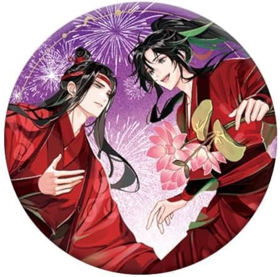 魔道祖師 缶バッジセット Amazon.co.jp: 魔道祖師 グッズ 魔道祖師 缶バッジ バッジセット